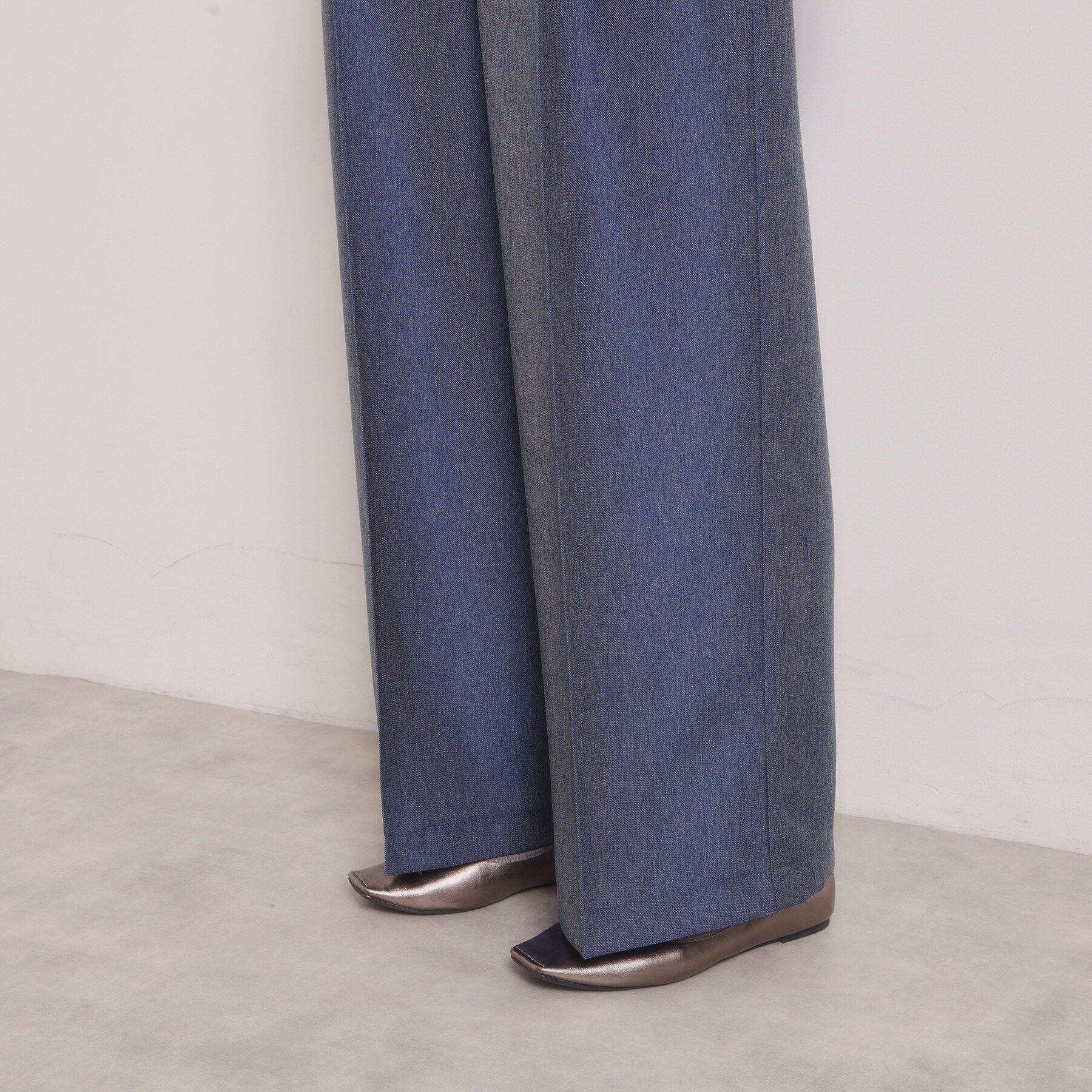 ITS&rsquo;DEMO「【洗濯機OK】デニム風ワイドパンツ」|その他|