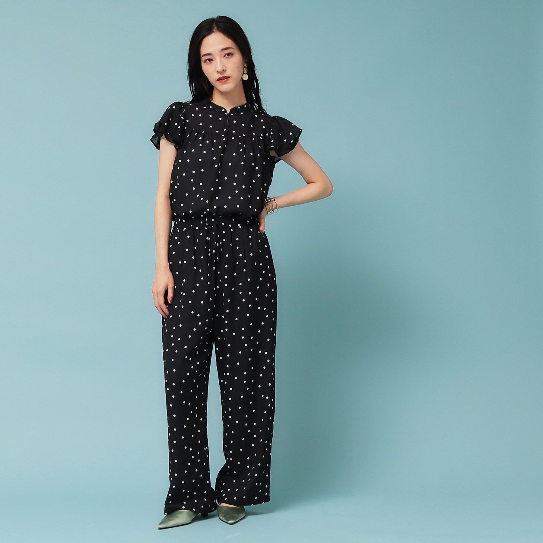 SunaUna「【リラクシー】ドット柄ワイドパンツ」|その他|