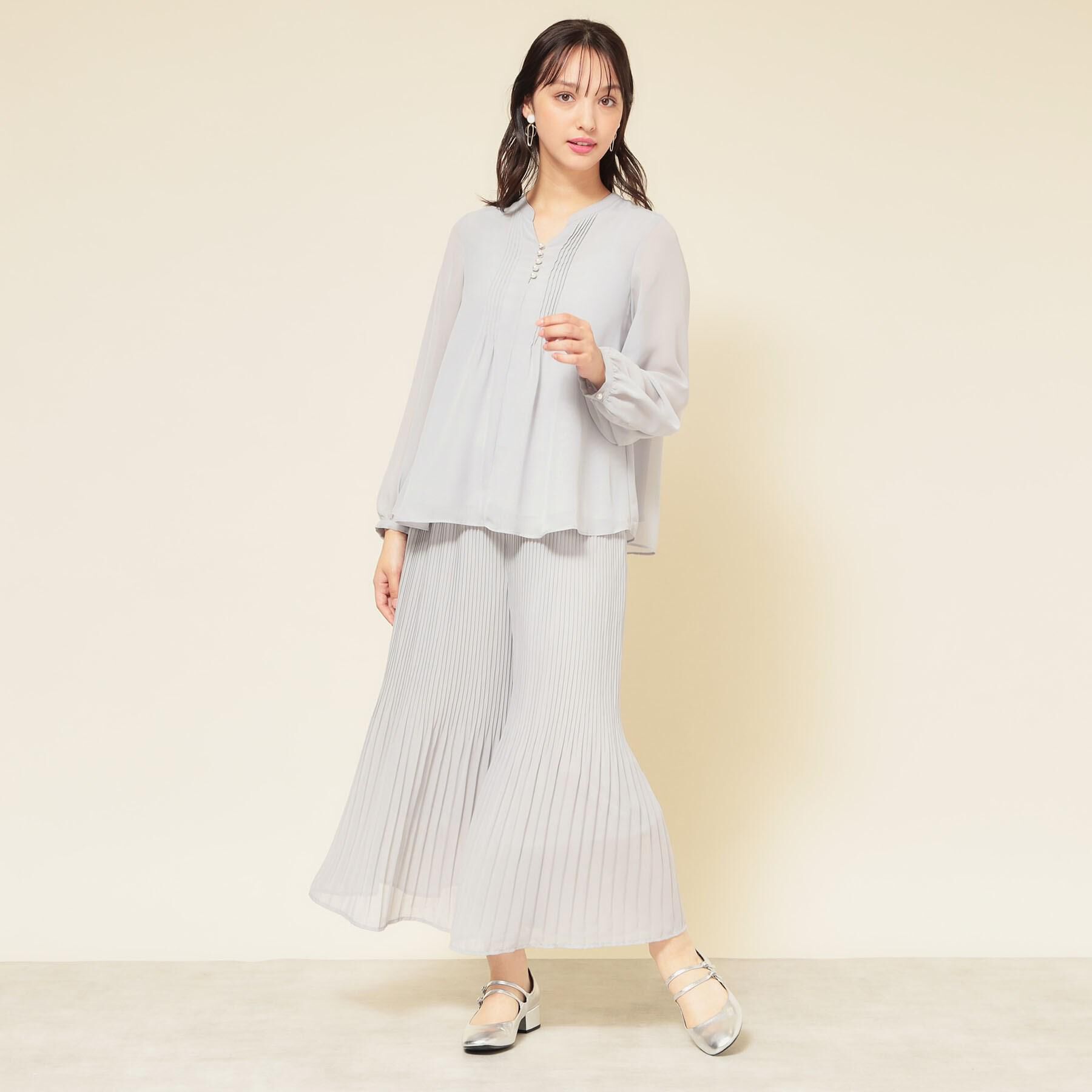 SunaUna「【大人気／セットアップ可】プリーツパンツ」|その他|