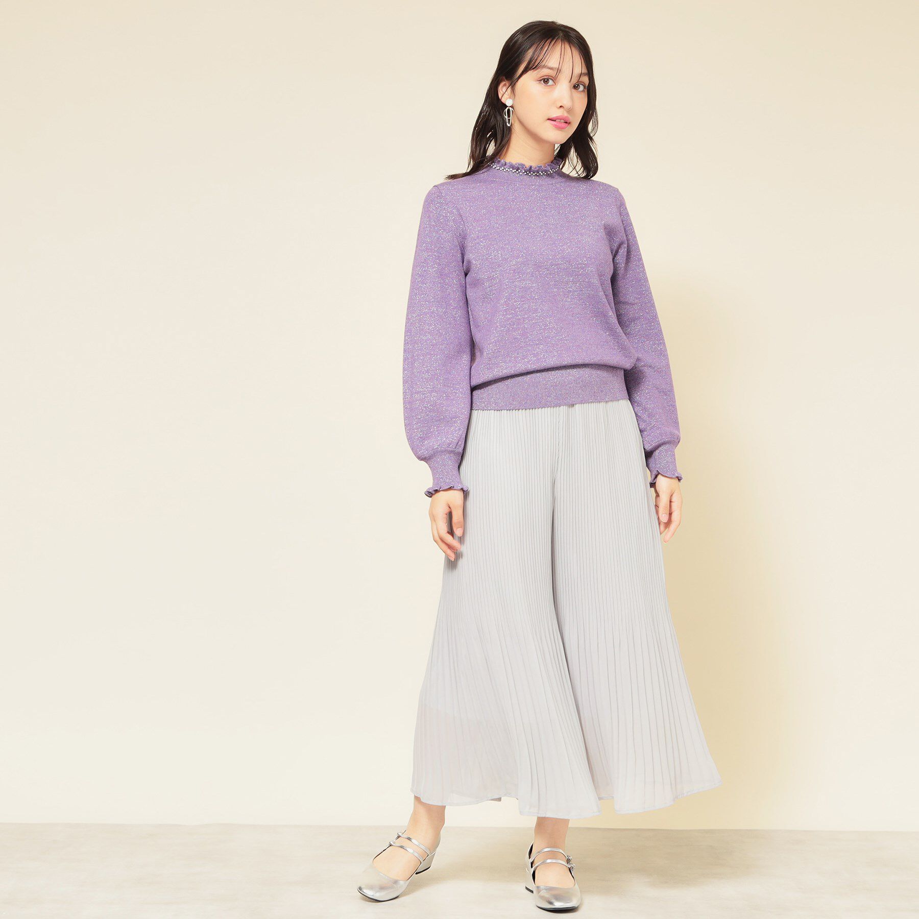 SunaUna「【大人気／セットアップ可】プリーツパンツ」|その他|