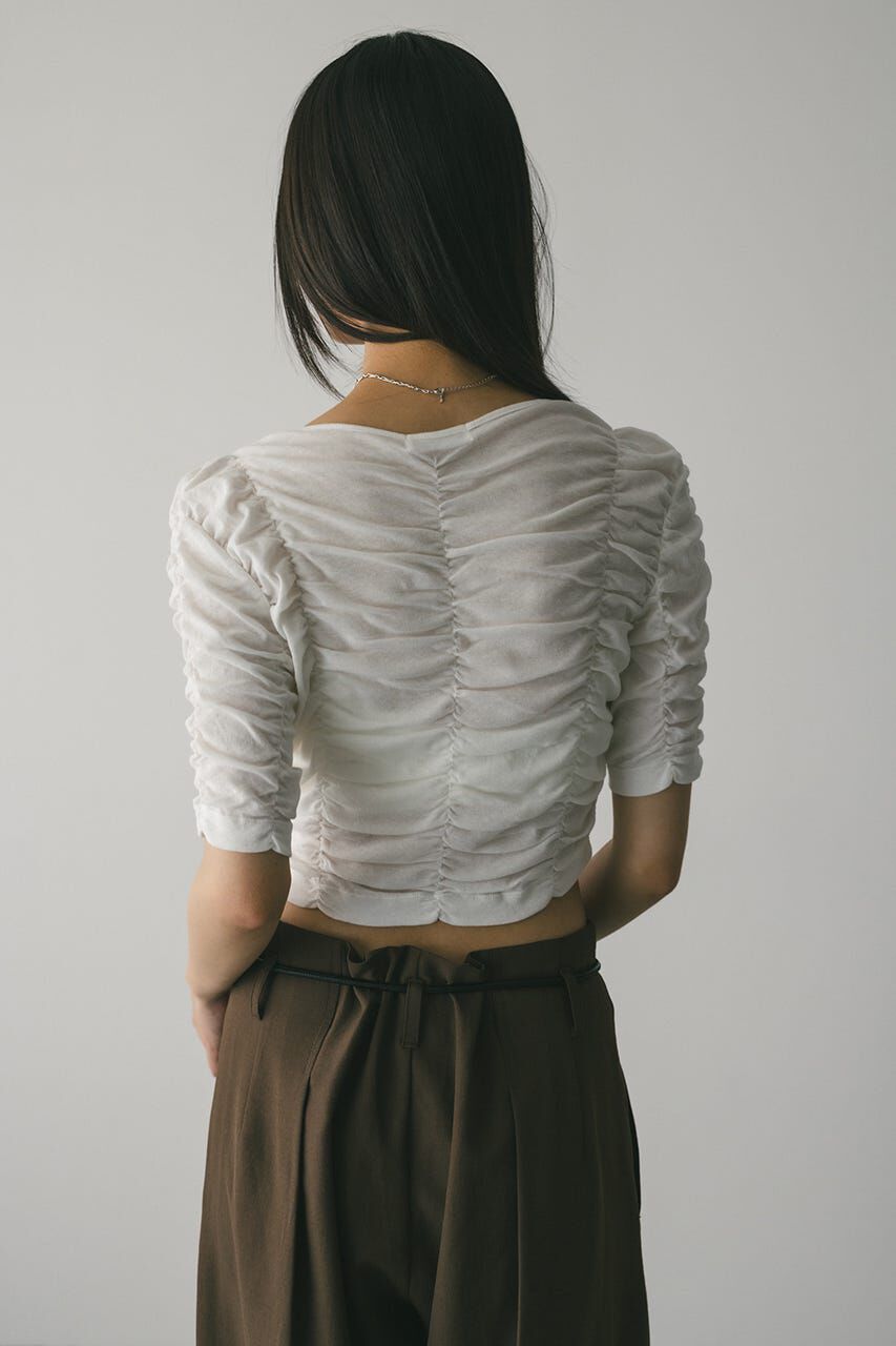 STYLEMIXER「ランダムシャーリングトップ」|Tシャツ・カットソー|