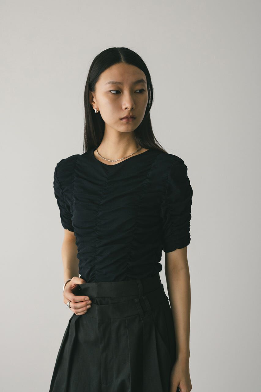 STYLEMIXER「ランダムシャーリングトップ」|Tシャツ・カットソー|