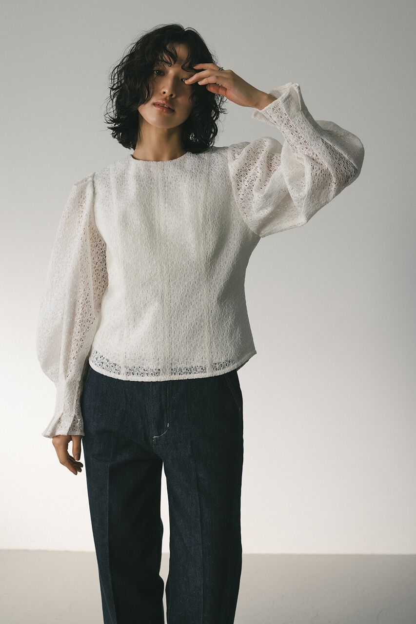 STYLEMIXER「カフタックレーストップ」|シャツ・ブラウス|