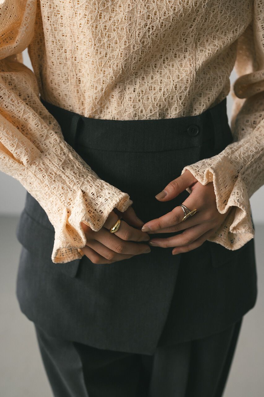 STYLEMIXER「カフタックレーストップ」|シャツ・ブラウス|