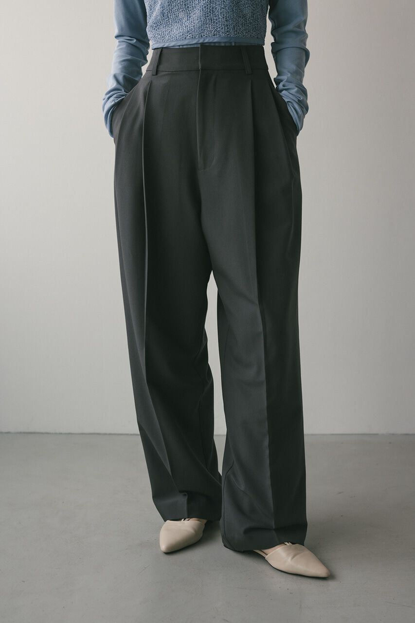STYLEMIXER「ベーシックツータックパンツ」|その他|GRY