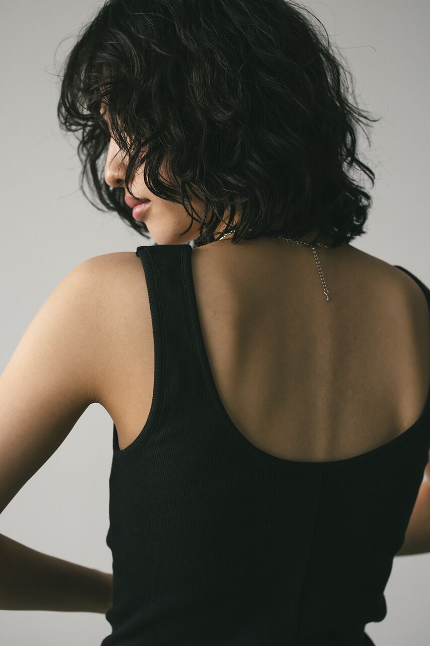 STYLEMIXER「カップ付きバックオープンタンク」|タンクトップ|