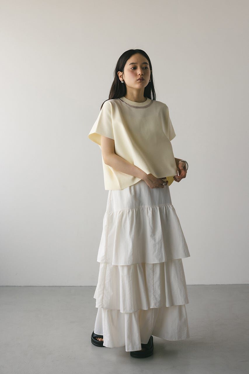 STYLEMIXER「ネックシアーニットトップ」|ニット・セーター|