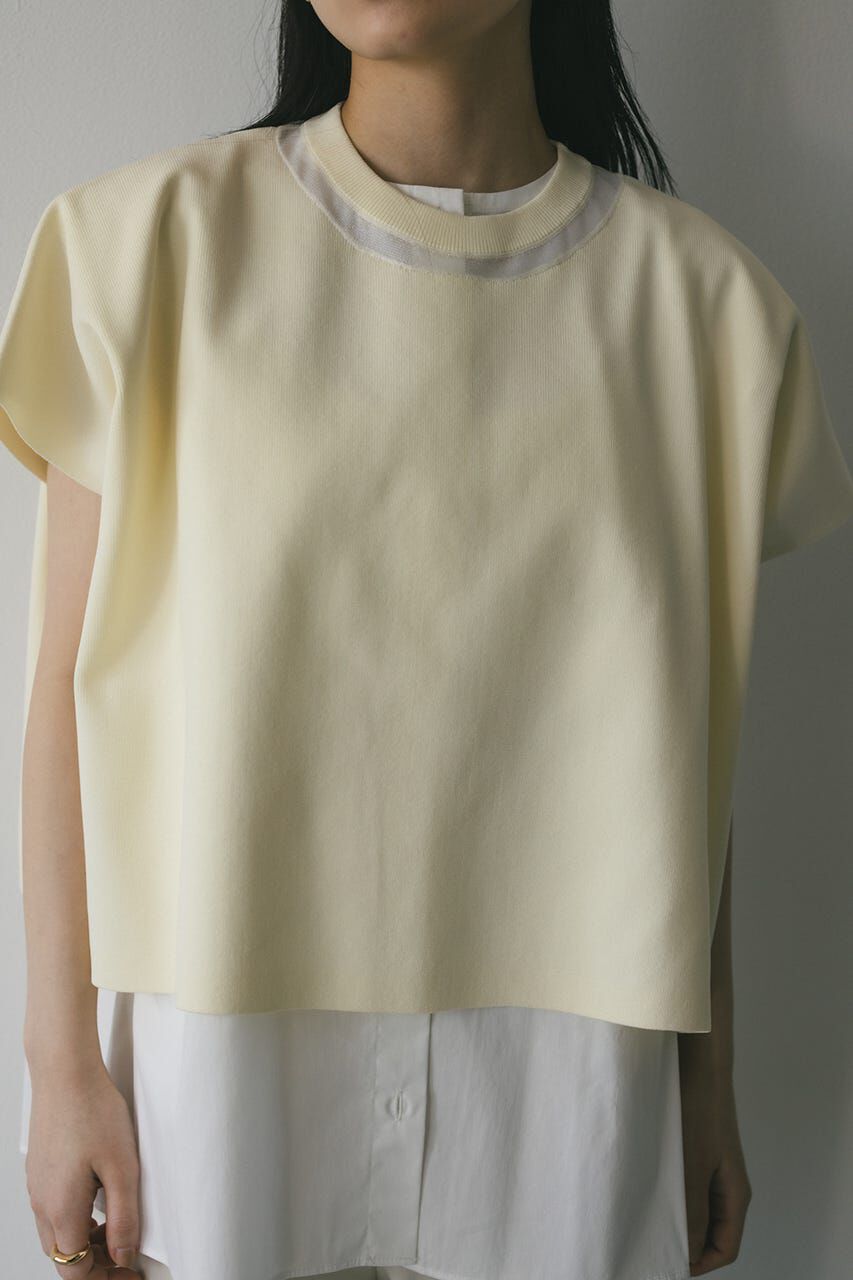 STYLEMIXER「ネックシアーニットトップ」|ニット・セーター|