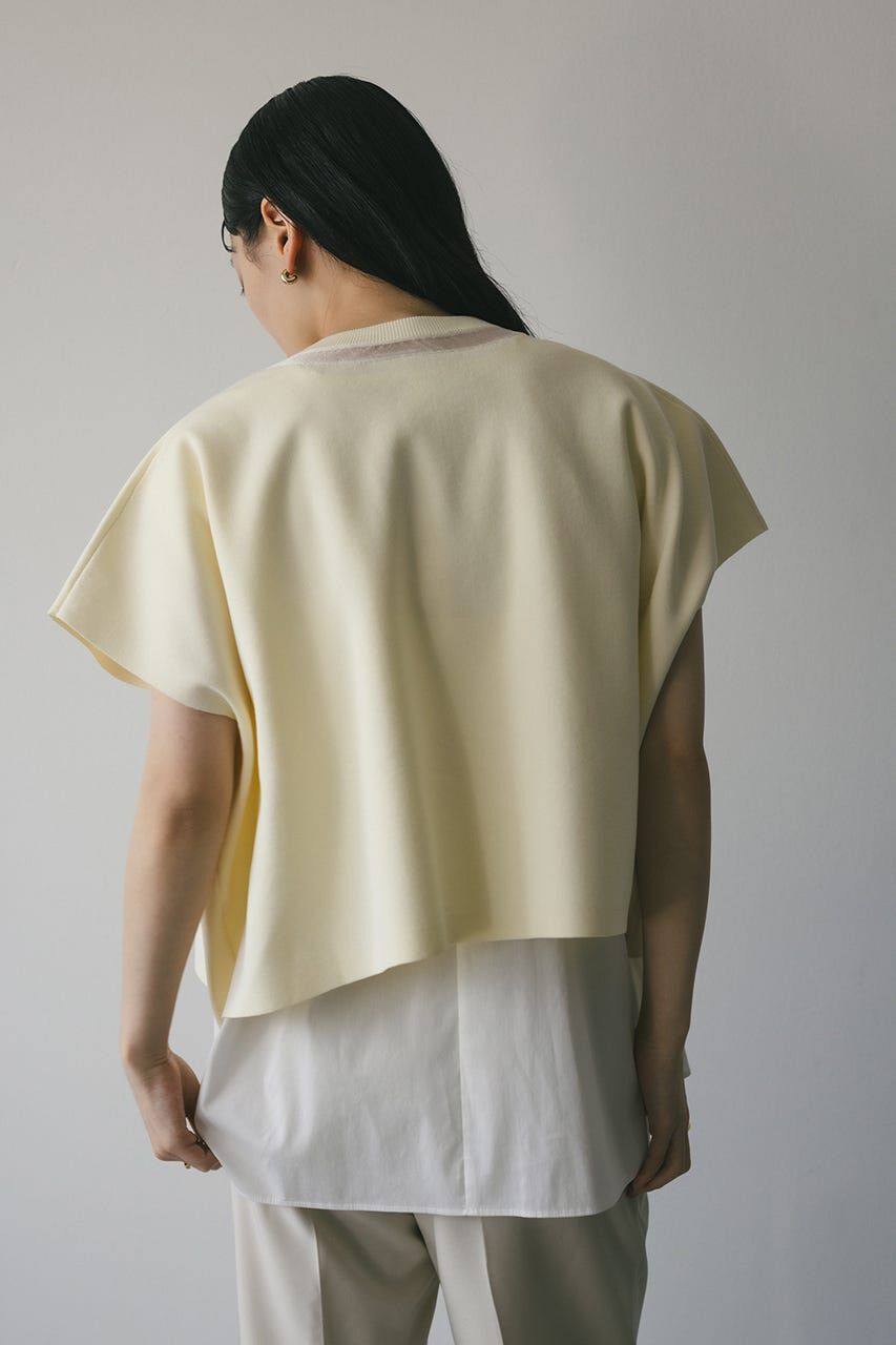 STYLEMIXER「ネックシアーニットトップ」|ニット・セーター|