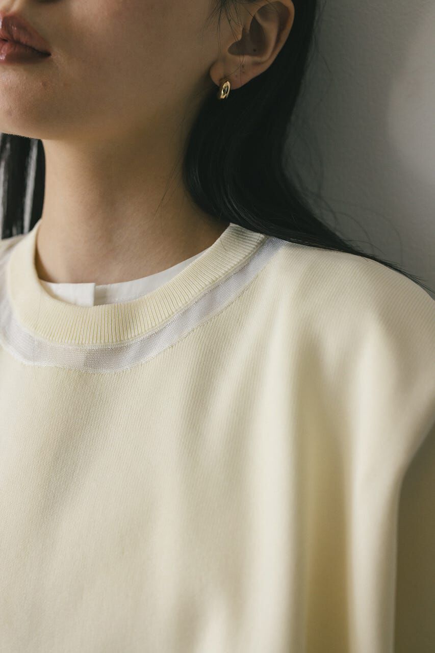 STYLEMIXER「ネックシアーニットトップ」|ニット・セーター|