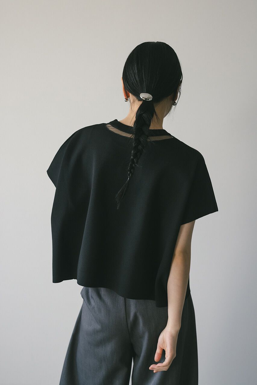 STYLEMIXER「ネックシアーニットトップ」|ニット・セーター|