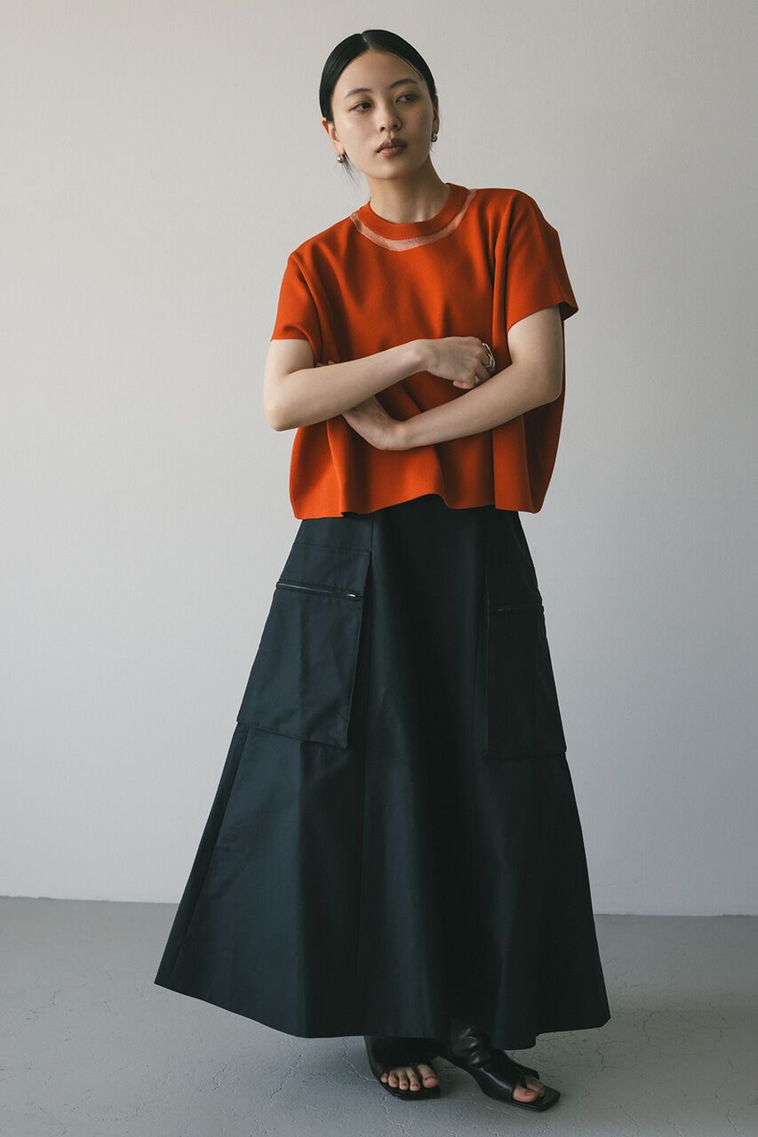 STYLEMIXER「ネックシアーニットトップ」|ニット・セーター|ORG