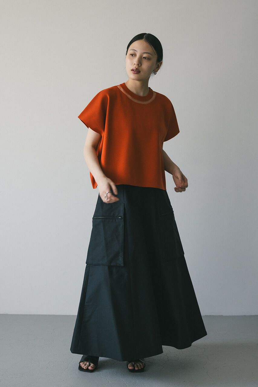 STYLEMIXER「ネックシアーニットトップ」|ニット・セーター|