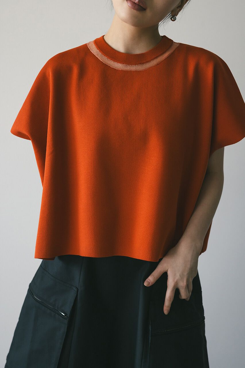 STYLEMIXER「ネックシアーニットトップ」|ニット・セーター|