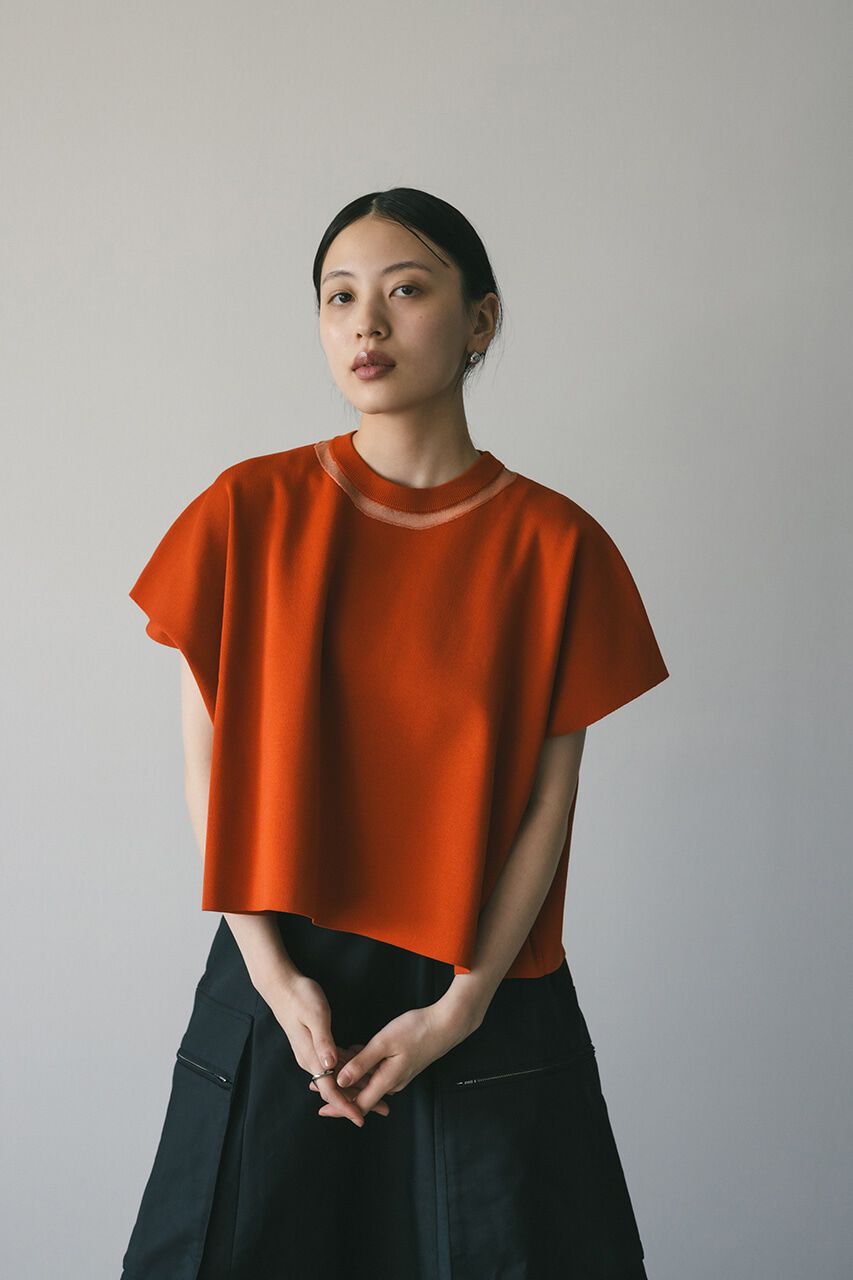 STYLEMIXER「ネックシアーニットトップ」|ニット・セーター|