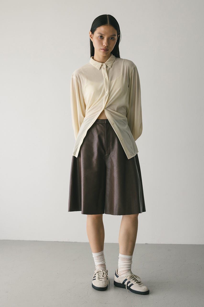 STYLEMIXER「ベロアルーズシャツ」|シャツ・ブラウス|