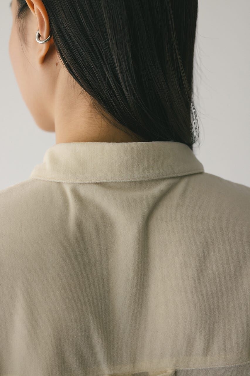 STYLEMIXER「ベロアルーズシャツ」|シャツ・ブラウス|