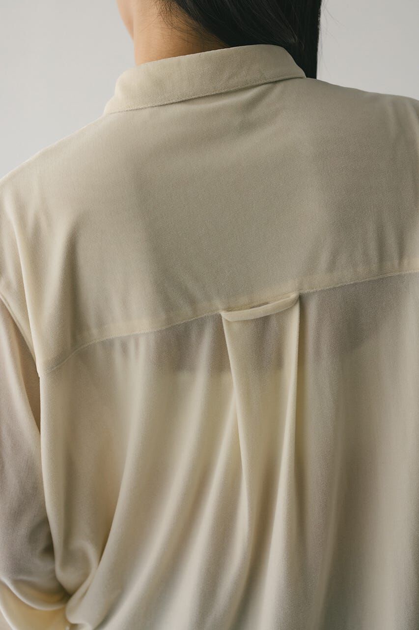 STYLEMIXER「ベロアルーズシャツ」|シャツ・ブラウス|