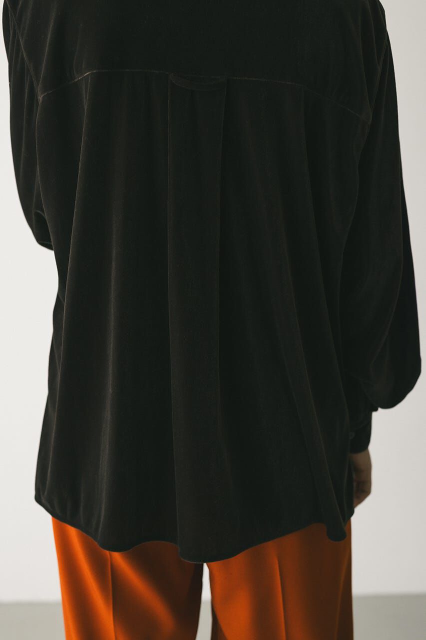 STYLEMIXER「ベロアルーズシャツ」|シャツ・ブラウス|