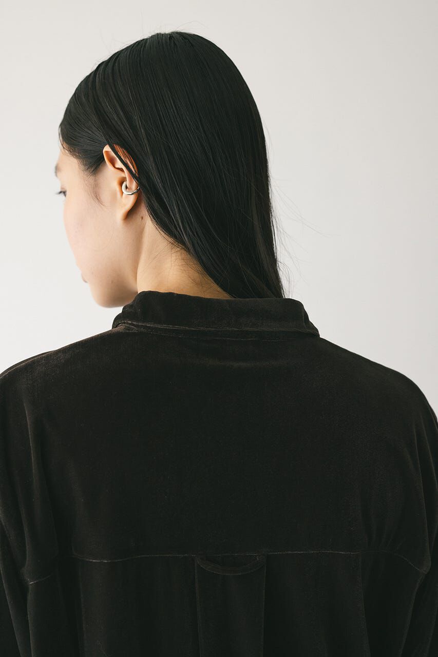 STYLEMIXER「ベロアルーズシャツ」|シャツ・ブラウス|