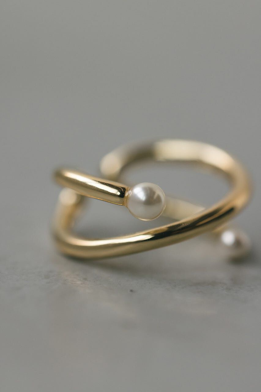 STYLEMIXER「イミテーションパールリング」|リング|