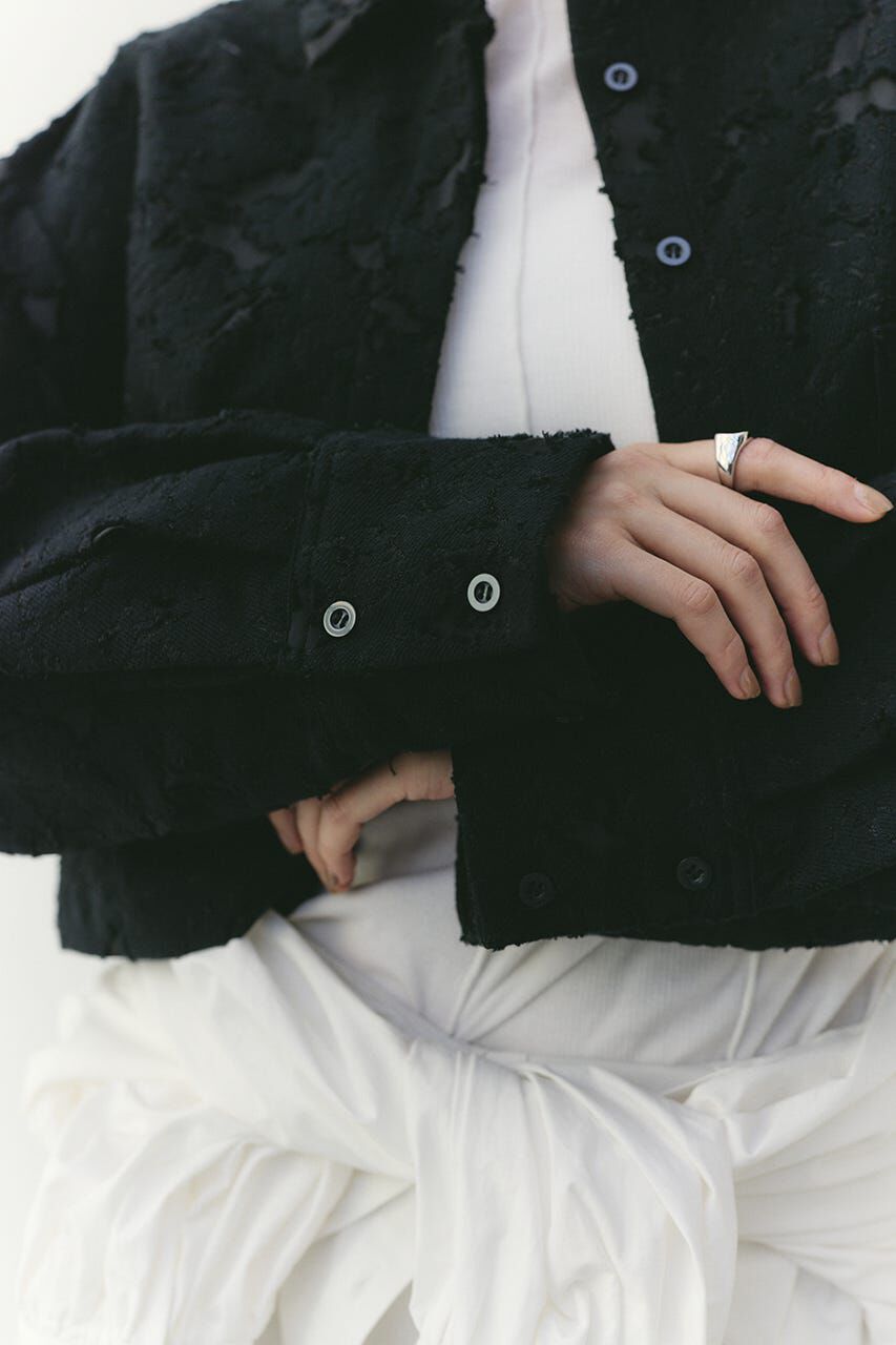 STYLEMIXER「ジャガードショートジャケット」|シャツ・ブラウス|