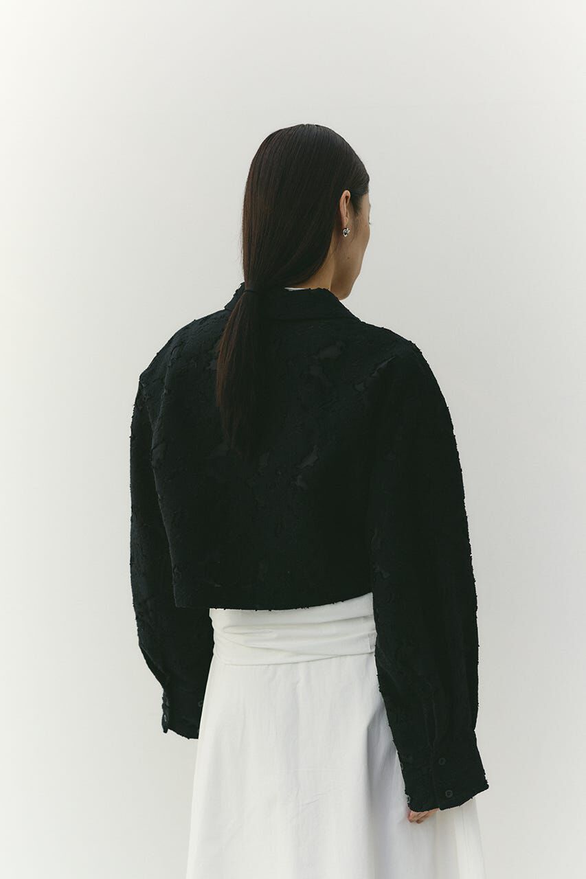 STYLEMIXER「ジャガードショートジャケット」|シャツ・ブラウス|