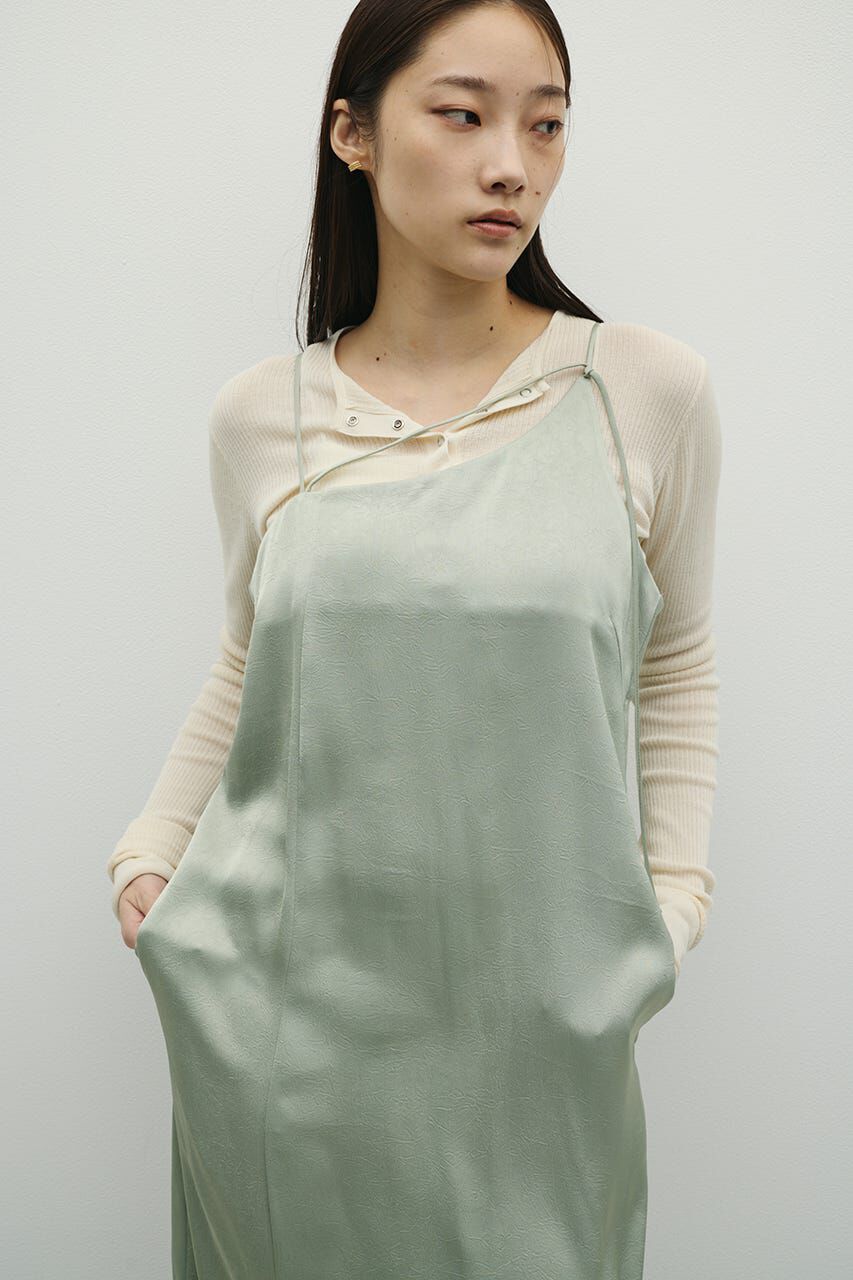 STYLEMIXER「サテンストリングキャミワンピース」|ワンピース|