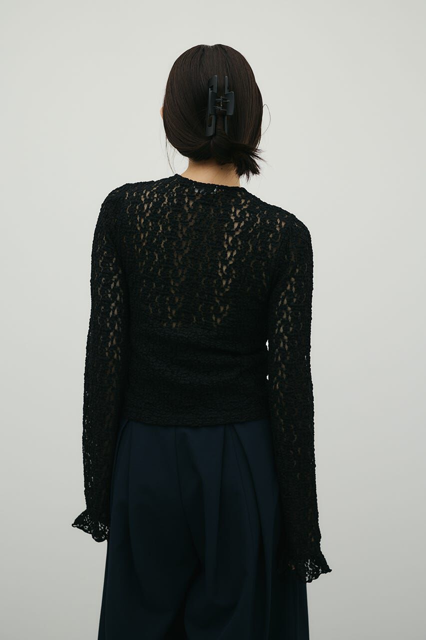 STYLEMIXER「タックショルダーレースカーデ」|Tシャツ・カットソー|