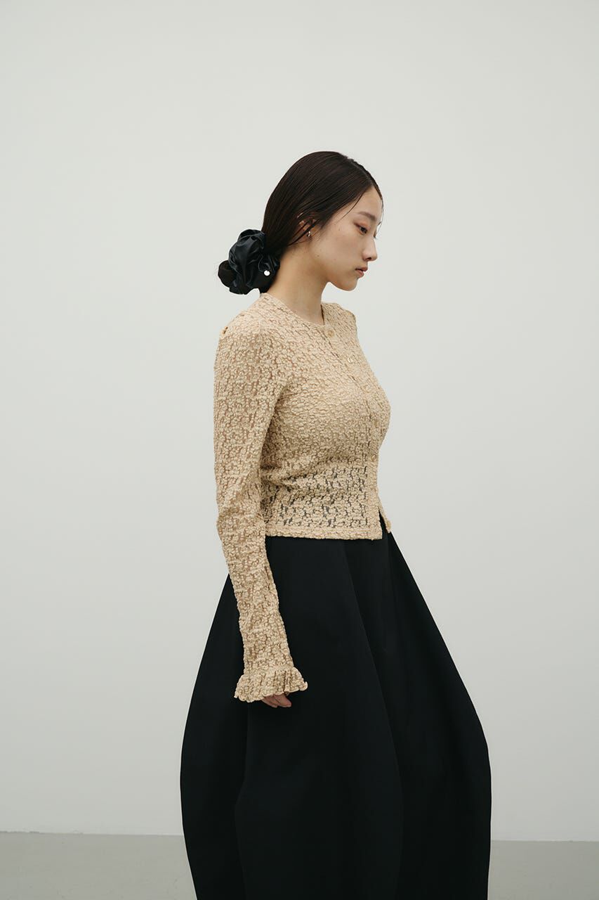 STYLEMIXER「タックショルダーレースカーデ」|Tシャツ・カットソー|