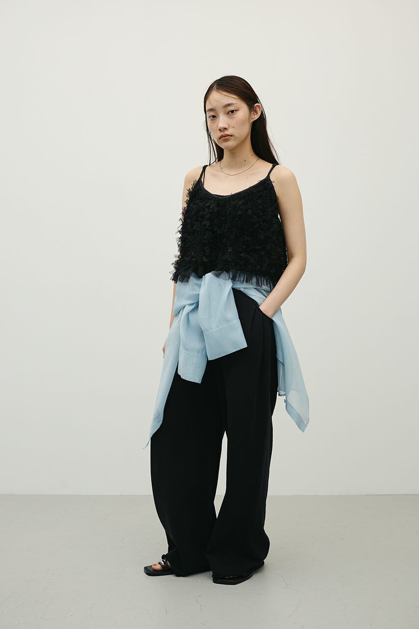 STYLEMIXER「ルーズワイドスウェットパンツ」|その他|BLK