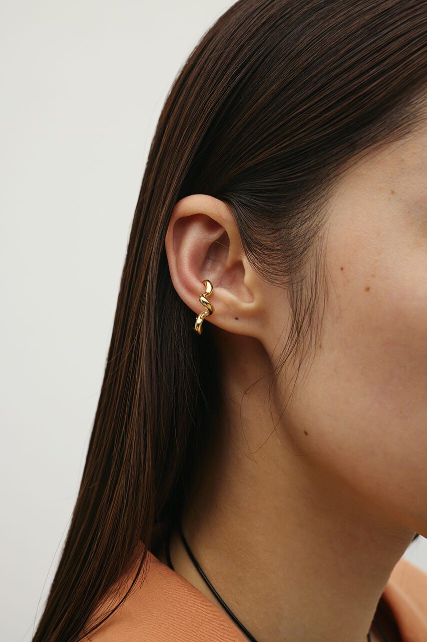 STYLEMIXER「ウェーブラインイヤーカフ」|ピアス|