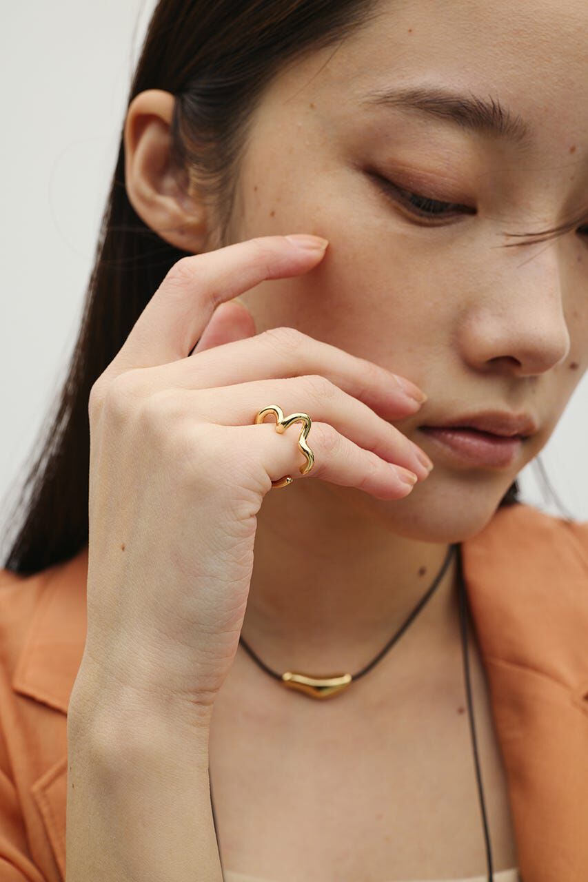 STYLEMIXER「ウェーブラインイヤーカフ」|ピアス|