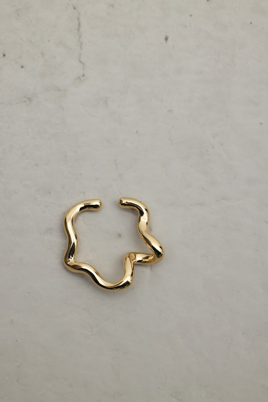 STYLEMIXER「ウェーブラインイヤーカフ」|ピアス|