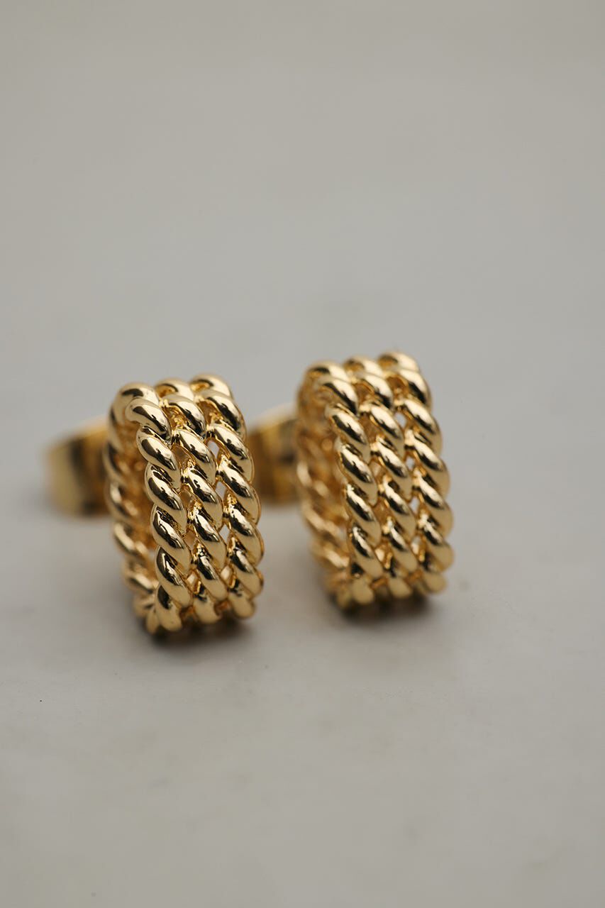 STYLEMIXER「メッシュデザインミニマムピアス」|ピアス|