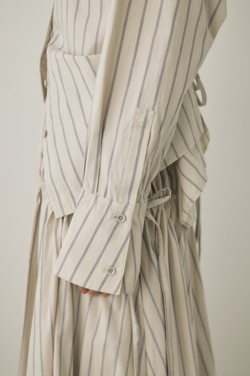 MOUSSY「２WAYスタンド衿シャツ　オーガニックコットン使用」|シャツ・ブラウス|