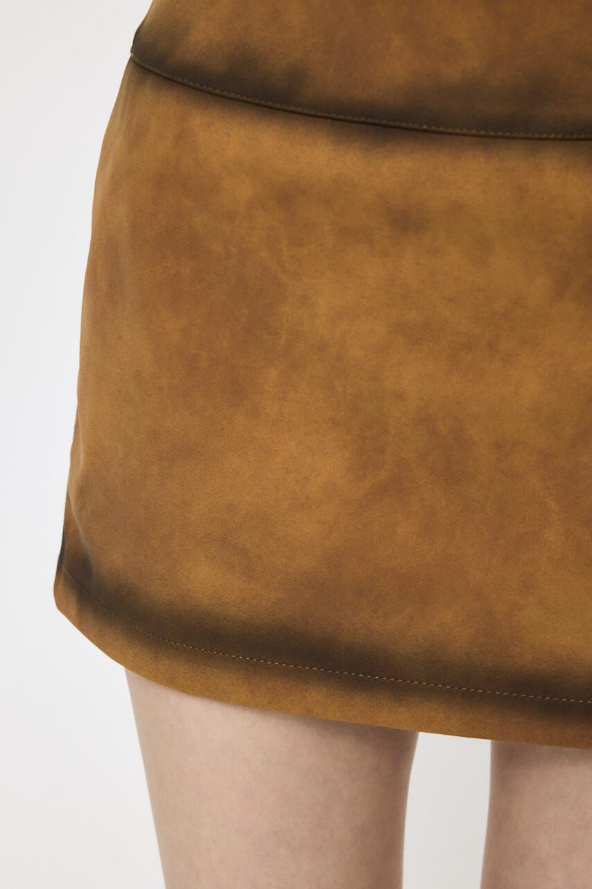 MOUSSY「FAUX SUEDE MINI  スカート」|スカート|