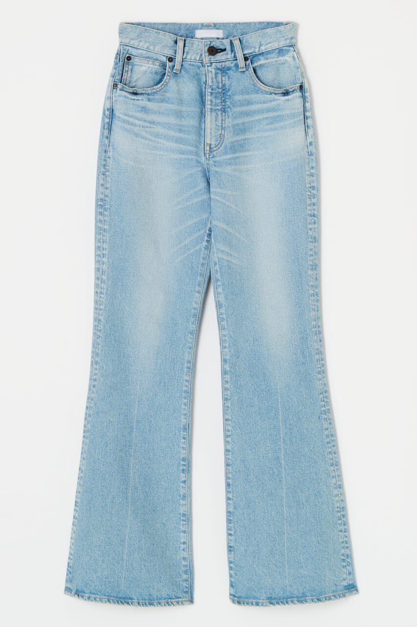MOUSSY「MVS L/BLU FLARE」|デニム|