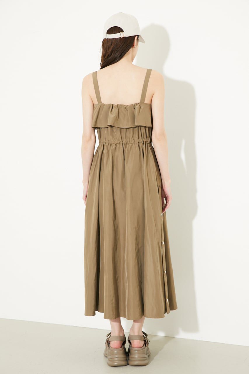 rienda「ミリタリードローストリングフレアOP」|ワンピース|