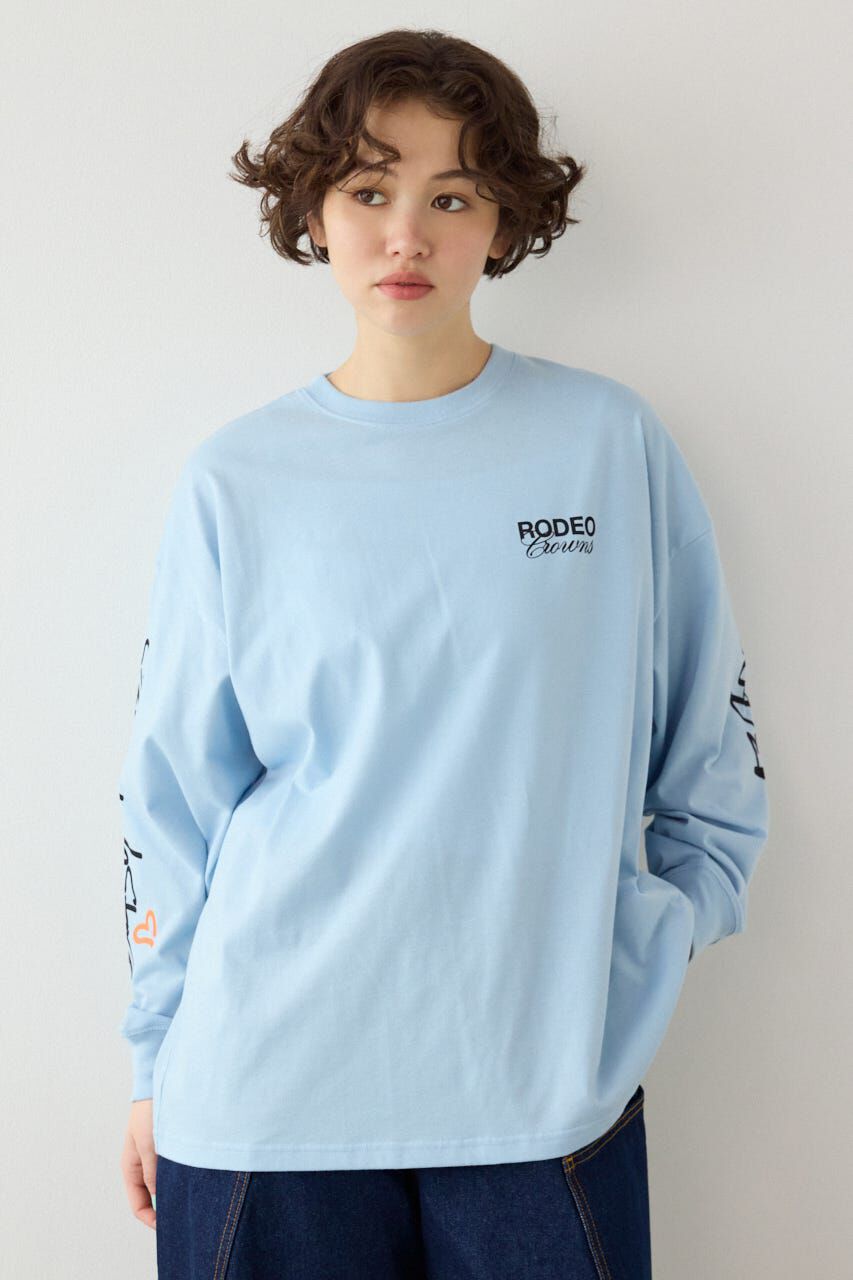 RODEO CROWNS「パッチデザインロングスリーブ Tシャツ」|Tシャツ・カットソー|