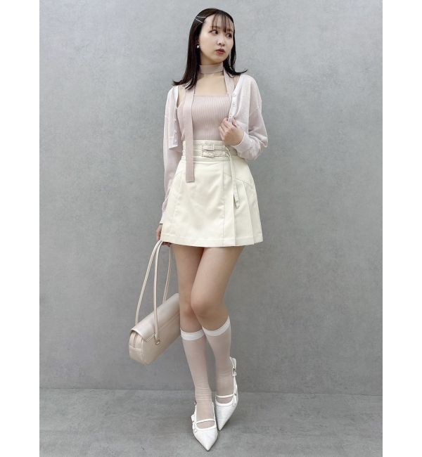 dazzlin「シアーカーデタイセットニット」|ニット・セーター|