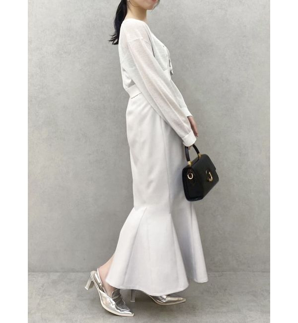 dazzlin「シアーカーデタイセットニット」|ニット・セーター|