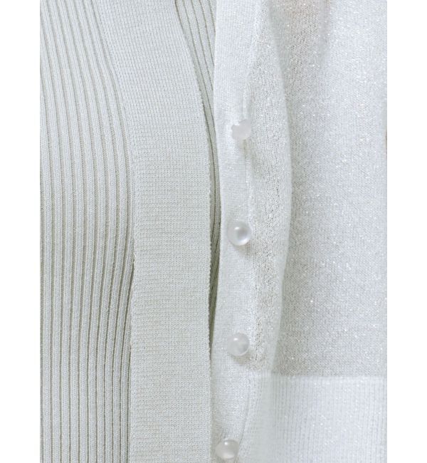 dazzlin「シアーカーデタイセットニット」|ニット・セーター|