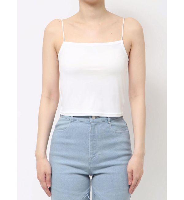 dazzlin「コンパクトギャザーシアーニットトップス」|ニット・セーター|