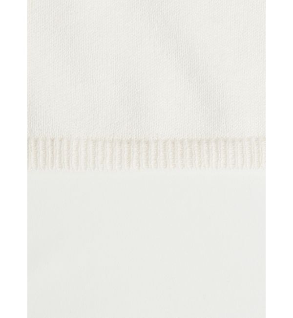 dazzlin「コンパクトギャザーシアーニットトップス」|ニット・セーター|