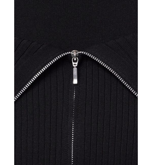 dazzlin「ビッグカラーレイヤードリブニット」|ニット・セーター|