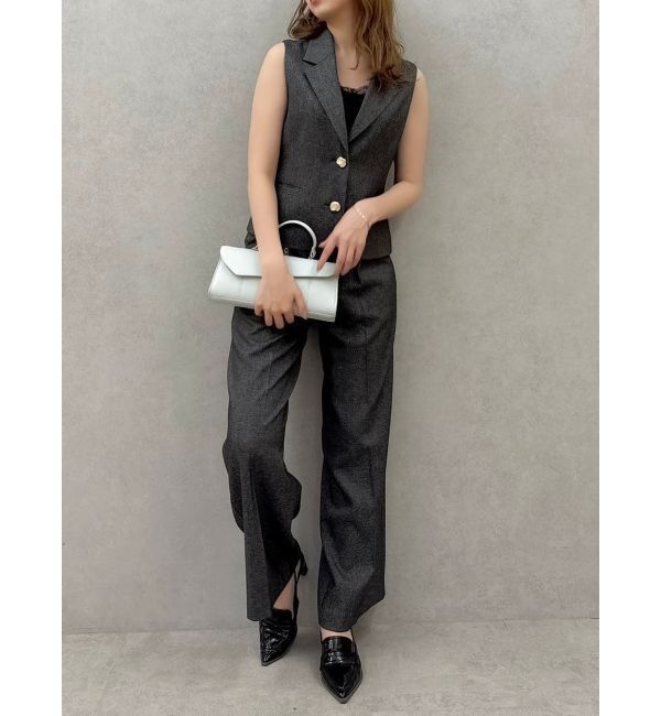 dazzlin「ショートジレ」|ベスト・ジレ|