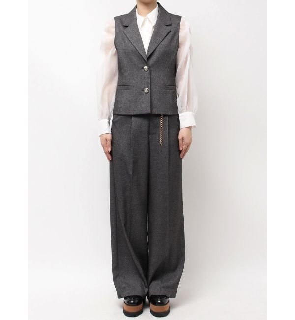 dazzlin「ショートジレ」|ベスト・ジレ|