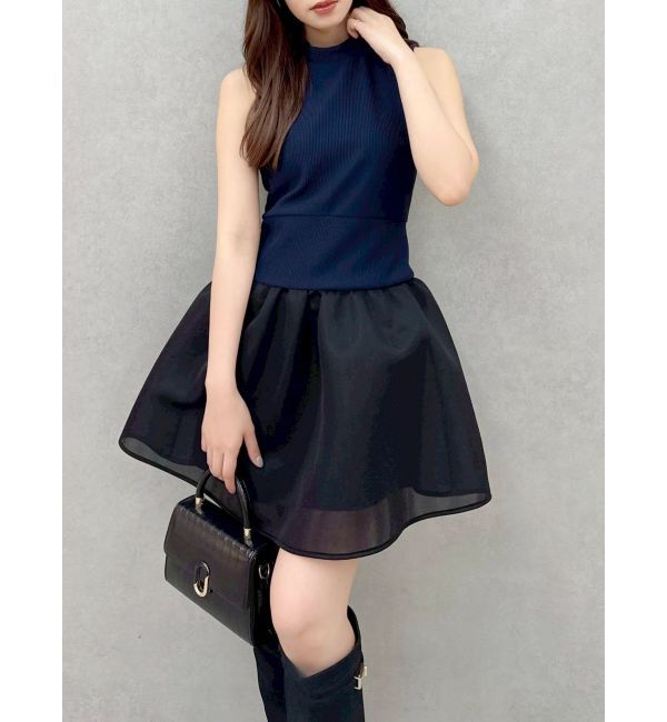 dazzlin「ローライズボンディングワンピース」|ワンピース|