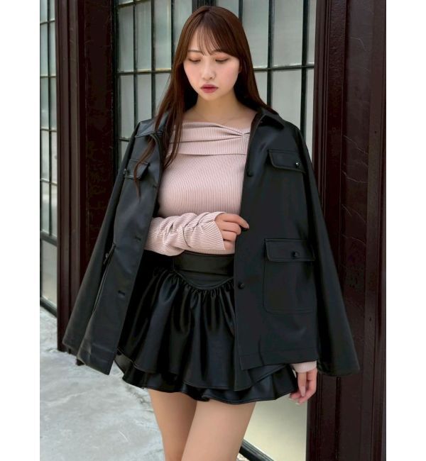 dazzlin「2WAYアシメタックオフショルニット」|ニット・セーター|